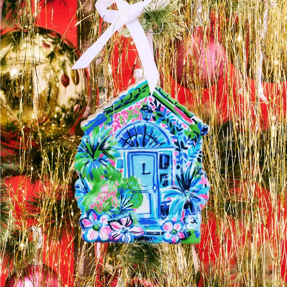 Lilly Pulitzer, new with tags, in‎ gift box, limited edition, door ornamented
